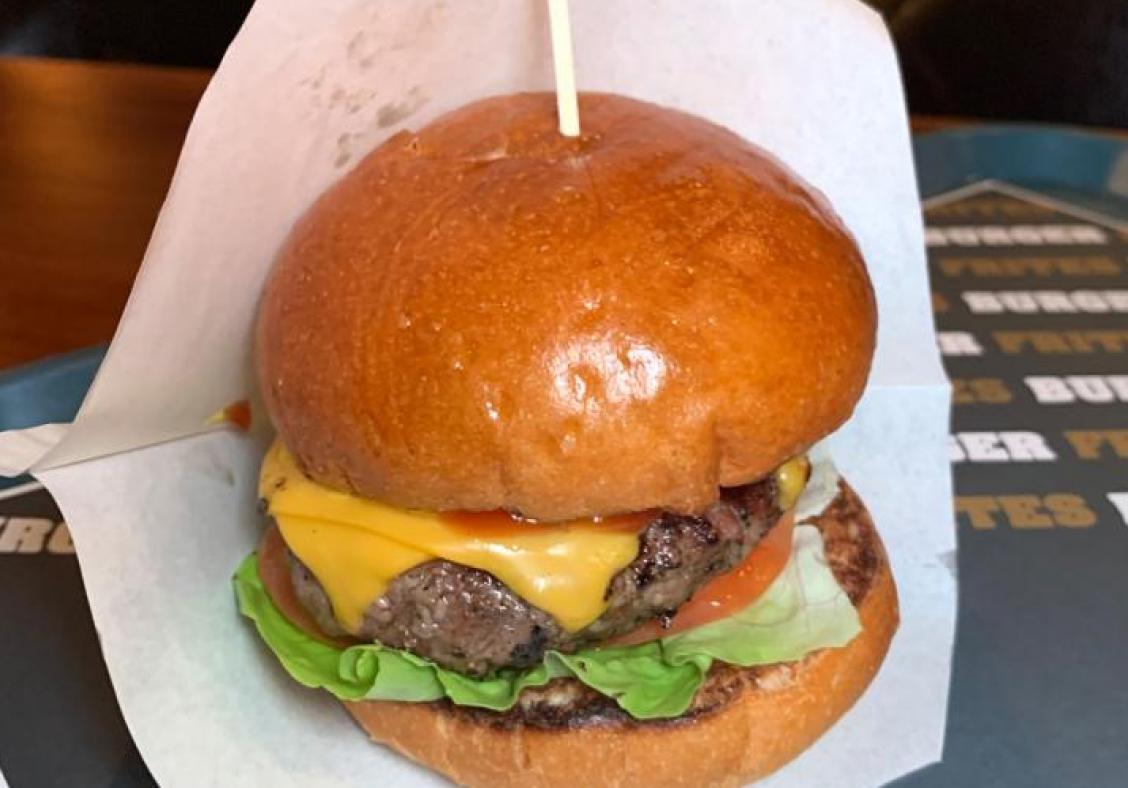 Burger Frites&#039; vegetarian option is a winner