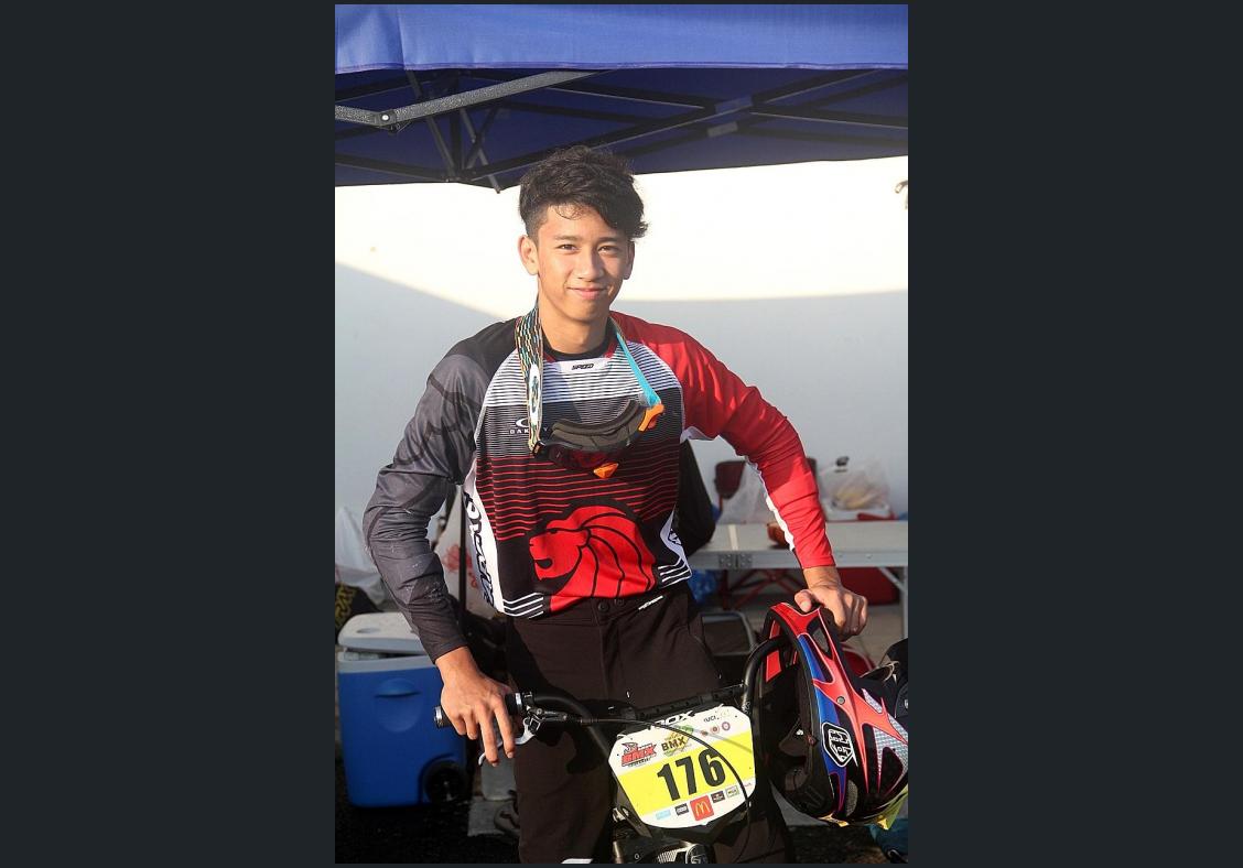 Dyslexia can&#039;t stop BMX racer Mas Ridzwan from winning