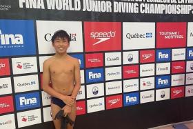 National diver Max Lee&#039;s fourth-place finish at the Fina World Junior Diving Championships in Canada is the best finish by a Singaporean diver at the event.