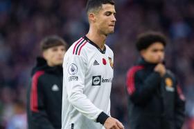 Cristiano Ronaldo captained Manchester United on Nov 6, when they lost 3-1 to Aston Villa. 