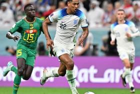 England&#039;s Jude Bellingham created the first two goals of their 3-0 win over Senegal in the World Cup&#039;s round of 16 on Dec 4.