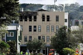 The deadly blaze in May engulfed the four-storey, 92-room hostel in Wellington, killing five men. 