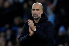 Guardiola was forced to cancel a pre-match press conference after returning an inconclusive test result.