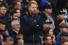 Chelsea manager Graham Potter during the Premier League loss to Arsenal over the weekend.