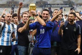 For Argentina coach Lionel Scaloni it was a nail-biting finish to a turbulent tournament.