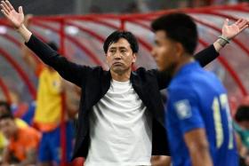Takayuki Nishigaya&#039;s tenure as Lions coach ends with eighth wins, eight losses and five draws in 21 matches.