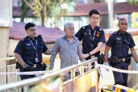 Teo Woo Cheng allegedly used a knife to cut the victim&#039;s fingers and around the mouth area.  