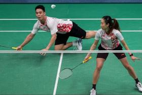 Singapore's Terry Hee and Jessica Tan will face  Thailand’s Supak Jomkoh and Supissara Paewsampran in the Malaysia Open's round of 16 on Jan 11.