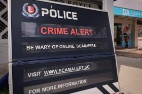 The police urge the public to be wary when strangers add them to chat groups or channels on messaging platforms and offer investment or job opportunities.
