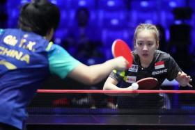 Singapore's Ser Lin Qian beat three Chinese players to reach the WTT Youth Star Contender Under-19 girls' singles final where she lost 3-0 to China's Qin Yuxuan.