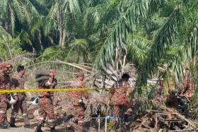 The bodies of two Malaysians were found and recovered after a search  operation was conducted by Malaysia&#039;s Fire and Rescue Department.