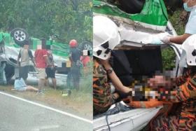 A Vietnam national was also killed in the accident which happened at about 4pm on March 11.