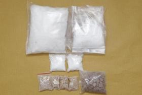 Some of the controlled drugs seized in the CNB operation on July 4, 2022.