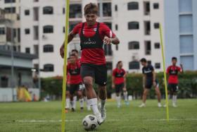 Taufik Suparno has three goals in as many games for Tampines Rovers this season.