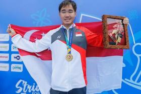 This is Wong Zhi Wei's second gold of the Solo Games.