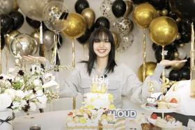 Blackpink's Lisa offered a glimpse into her home in a YouTube video uploaded by her label Lloud. 