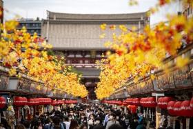 Nearly 9.6 million Chinese visited Japan in 2019, the biggest group of foreign tourists by far.