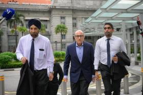 Transport Minister S. Iswaran arriving at the State Courts on Jan 18, 2023.