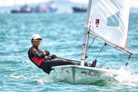 Tanjong Katong Girls’ School sailor Ashlea Tham won the ILCA 4 C Division girls’ event at the 2024 National School Games.