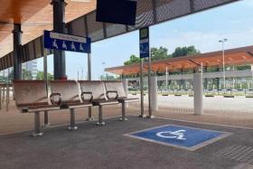 The new interchange is designed to be friendly to those with mobility challenges, with features such as priority queue zones with seating at boarding berths.