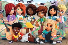 The popular Lego Friends line introduces eight new main characters. 