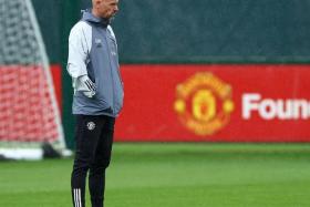 FILE PHOTO: Soccer Football - Champions League - Manchester United Training - Trafford Training Centre, Carrington, Britain - September 19, 2023 Manchester United manager Erik ten Hag during training Action Images via Reuters/Andrew Boyers/File Photo