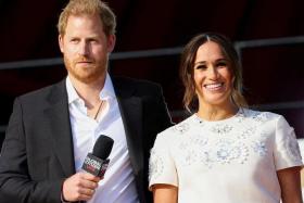 Prince Harry and his wife Meghan Markle are both executive producers of the polo show.