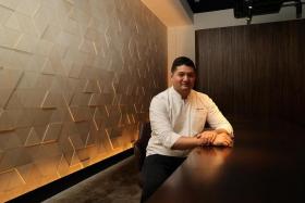 Chef Tariq Helou owned Fleurette, an 18-seat restaurant in Rangoon Road.