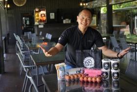 Former Kranji Countryside Association president Kenny Eng feels that working with food-processing companies is the way forward.