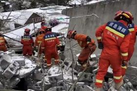 The landslide took place at 5.51am in Zhenxiong County, state news agency Xinhua reported, citing local authorities.