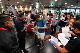 Traffic flow through the land checkpoints has steadily increased since borders between Singapore and Malaysia were reopened. 