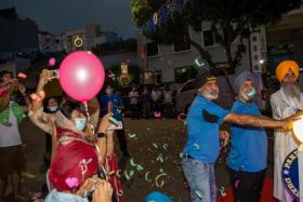 Festivities kicked off on April 9 with the light-up of Geylang Lorong 29 - the home of one of the seven gurdwaras here.