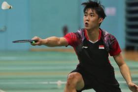 World champion Loh Kean Yew is expected to be among those competing at the Singapore Badminton Open. 