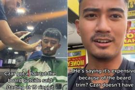 The couple uploaded a TikTok video which showed them in a dispute with a barber after being charged RM120 for a haircut.  