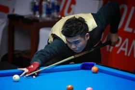Aloysius Yapp was forced to settle for his second consecutive bronze medal in the 9-ball event at the SEA Games.