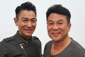 Jack Neo (right) posts an old photo with Hong Kong actor Andy Lau, saying they had once discussed a possible collaboration.