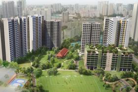 The BTO projects will be launched for sale within three years.