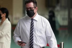 Shane Matthew Ross (pictured) was also ordered to pay Mr Gui Eng Chew compensation of $441.