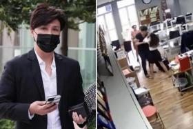Samuel Seow flew into a rage in his office in 2018, an incident which was caught on video and circulated on social media.
