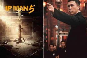 Donnie Yen shared a concept poster of Ip Man 5 on social media on May 18, 2023.