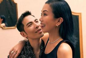 Summer Lin, Jam Hsiao's manager and fiancee, posted photos of herself with the singer on social media on Aug 22.