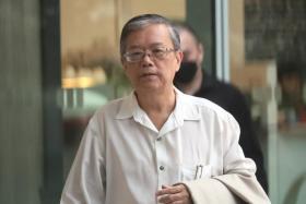 Tan See Chee pleaded guilty to two charges under the Parks and Trees Act on Nov 7.