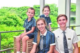 SMART: To ensure standardisation across all levels, the uniform working committee of Australian International School decided on the navy-based striped look from this year onwards.