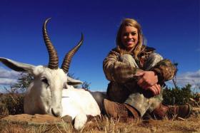Teenage hunter Kendall Jones, 19, caused a outrage online because of the pictures she posts of her with her prized kills. 