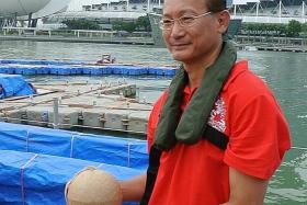 IN CHARGE: ME6 Cheong Heng Wan is the chairman of the 2014 NDP fireworks committee.