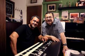 Local jazz veteran Jeremy Monteiro (left) releases new album with Italian organist Alberto Marsico