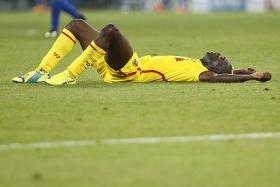 KNOCKED OUT: After another fruitless outing, Mario Balotelli&#039;s aura is slowly fading away.