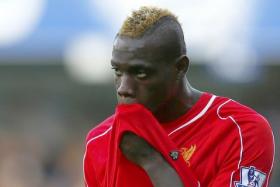 Mario Balotelli continues to be luckless in front of goal. 