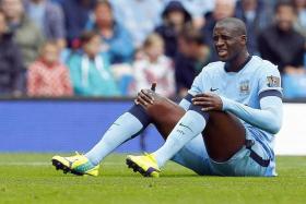 DYNAMIC DUO: Yaya Toure (above) should make way for Fernando and Fernandinho, who can boss the midfield for City in the Manchester Derby.