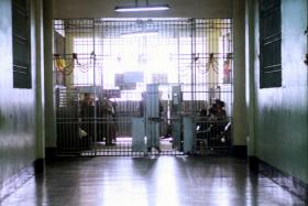 File photo of inner gates of Bilibid, Philippines’ biggest jail.